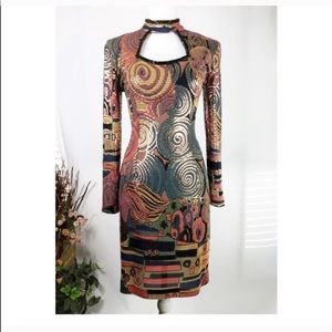 Janine London Paris New York" Dress Small